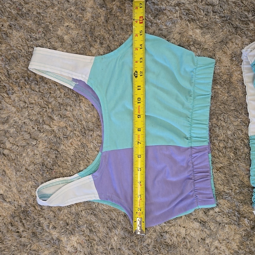 SHEIN 2 PC Matching Crop Top and Shorts Set - Picture 5 of 8